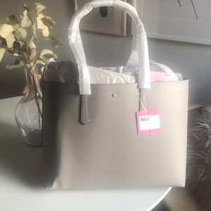 NWT Kate spade handbag/ tote in taupe